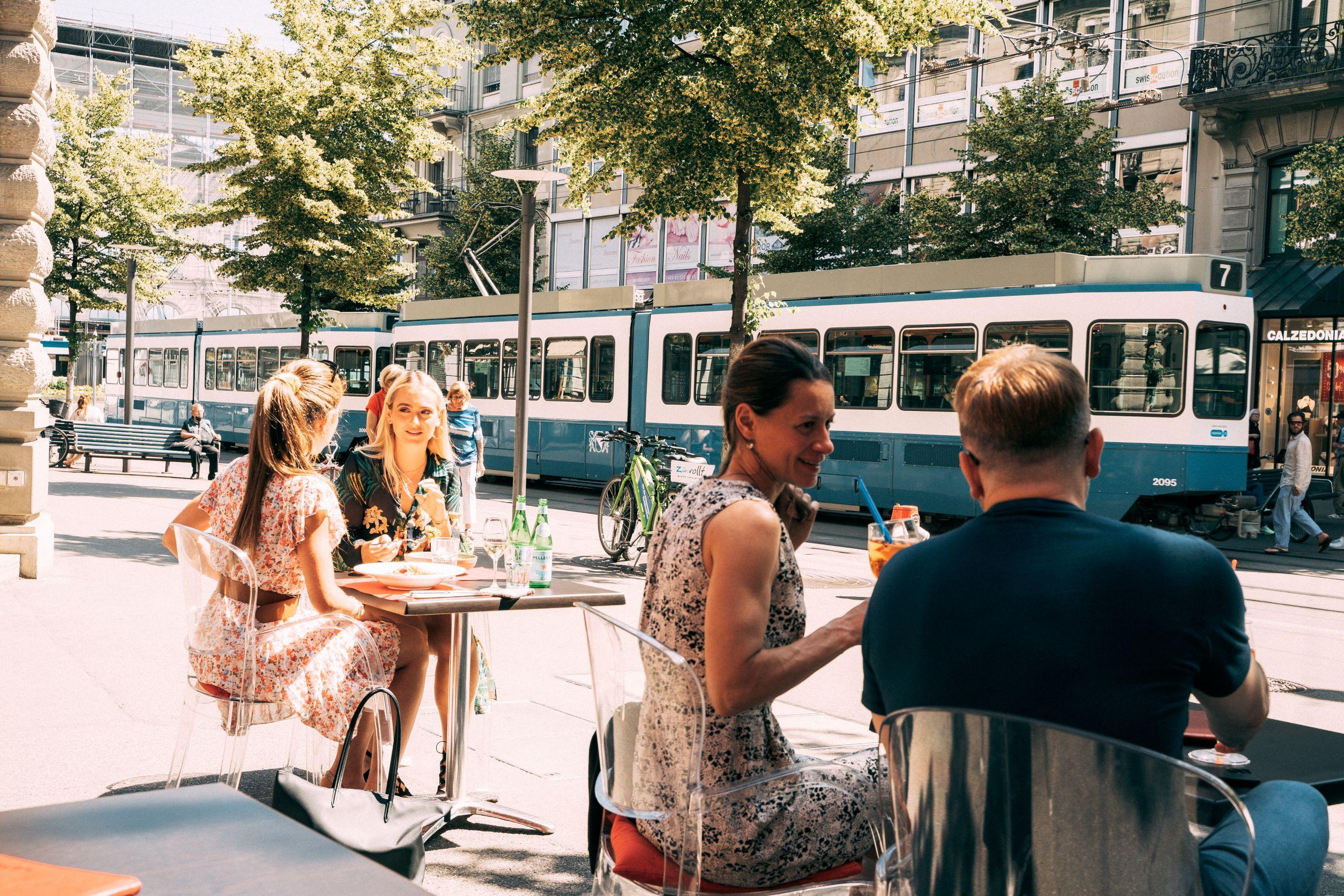 Hotel St.Gotthard Zurich Bagian luar foto