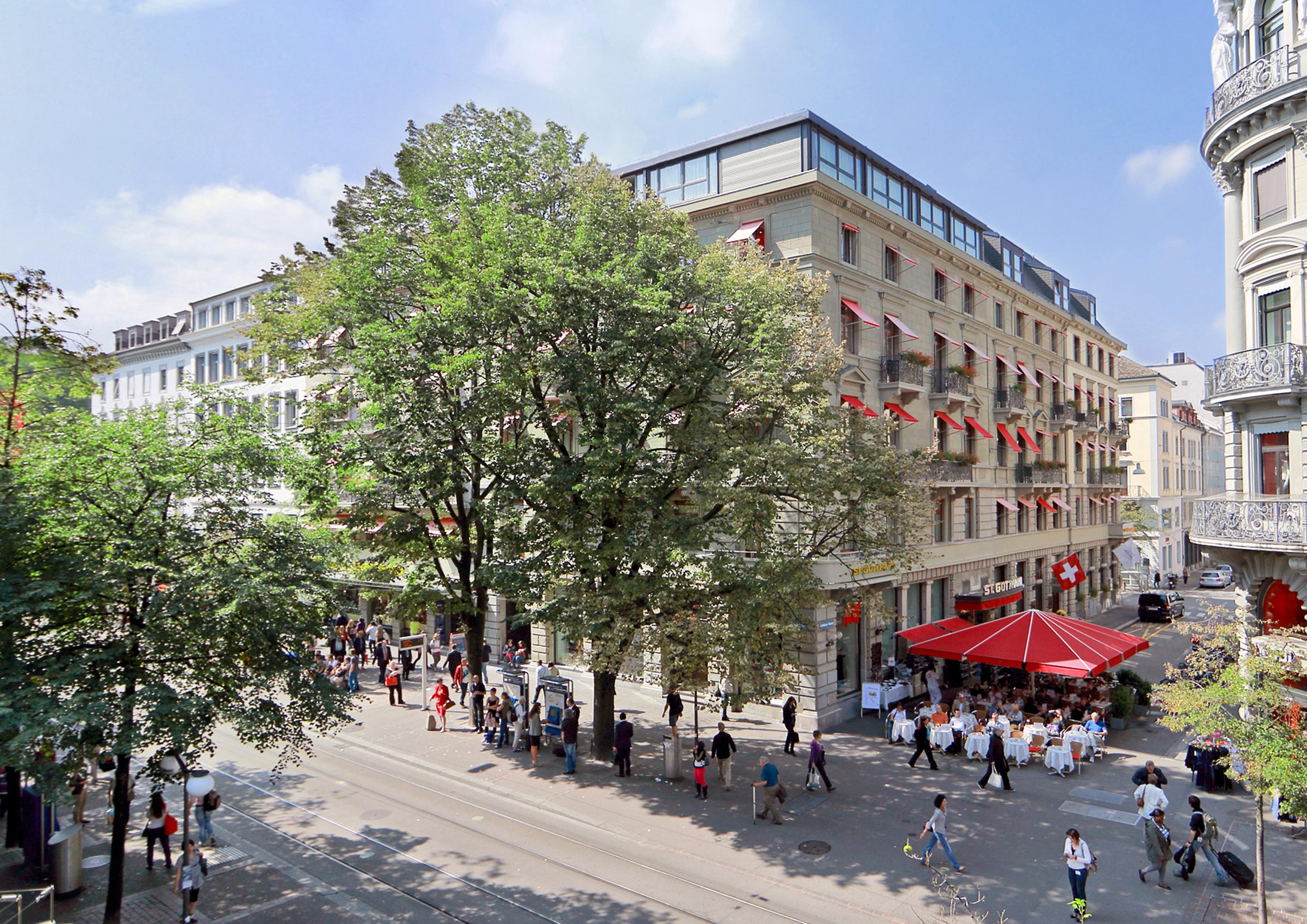 Hotel St.Gotthard Zurich Bagian luar foto