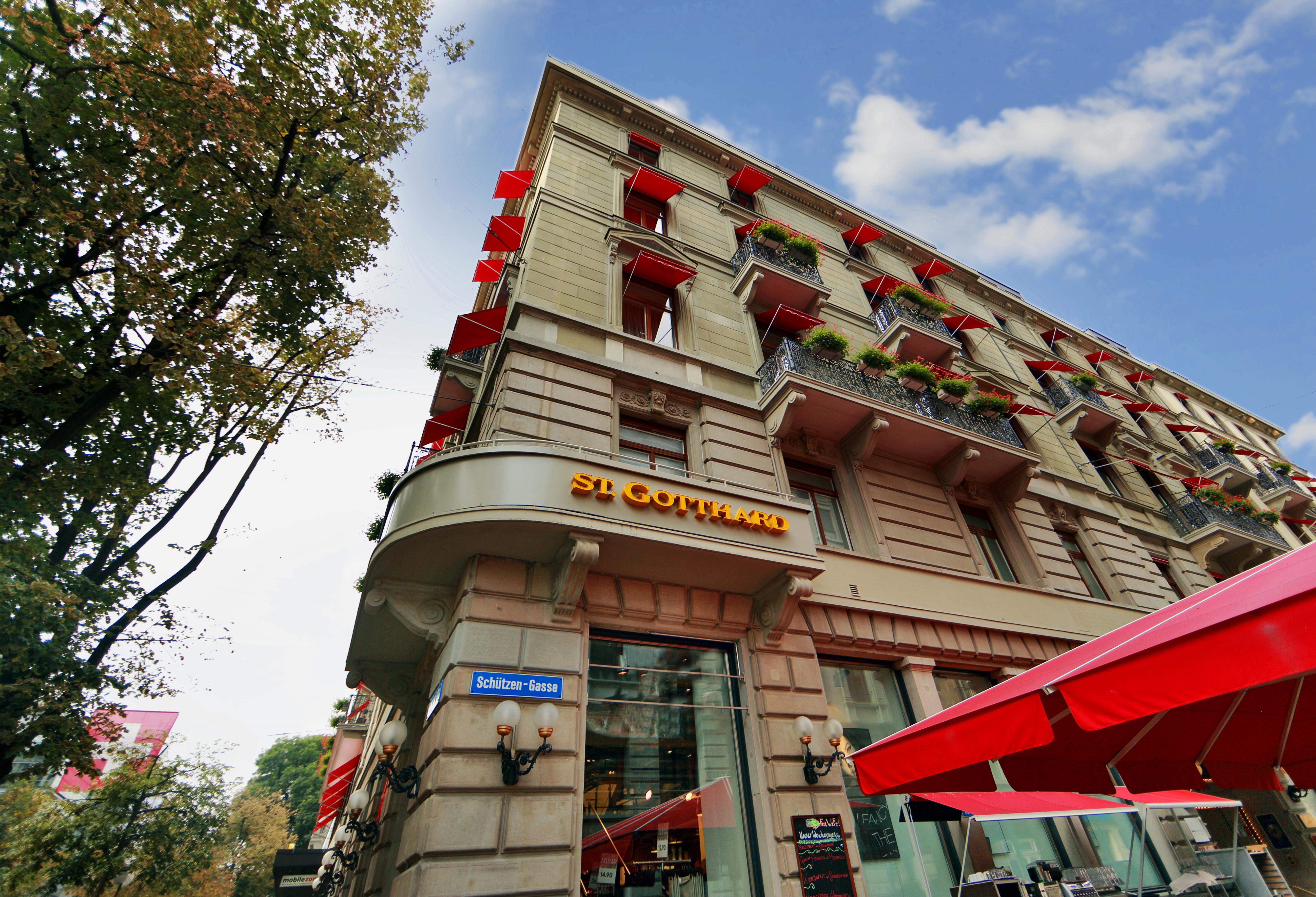 Hotel St.Gotthard Zurich Bagian luar foto